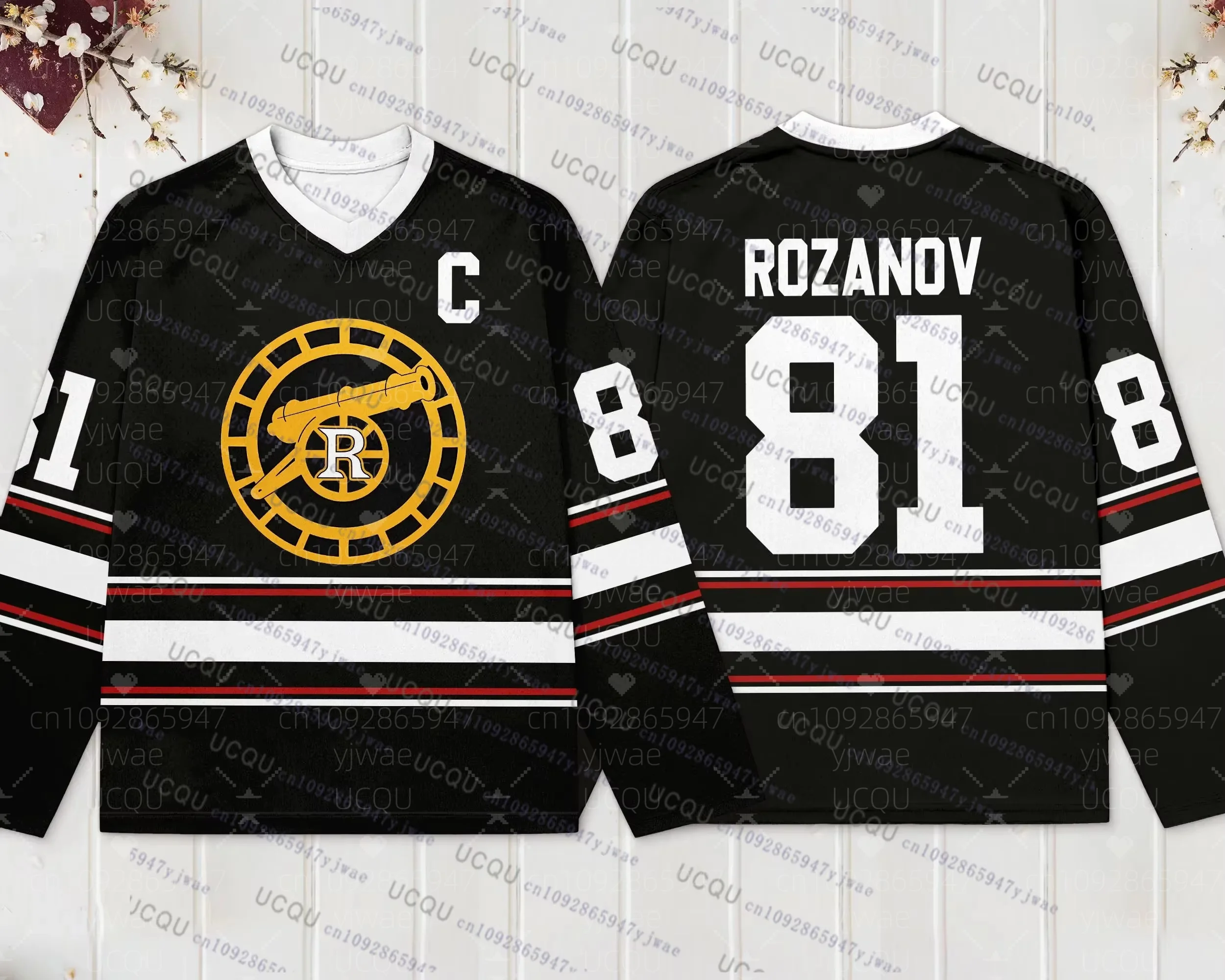 26 Heated Rivalry Hockey Jersey Sportwear Damen Herren Mode Atmungsaktives Langarm-T-Shirt Übergroßes T-Shirt mit V-Ausschnitt CosplayTops – Detail 10