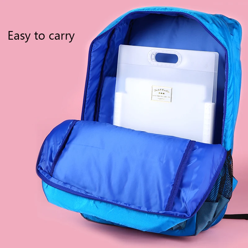 File Folder Portable Vertical Expanding Large-capacity Test Paper Storage Bag Multi-layer Classification for Japan KOKUYO
