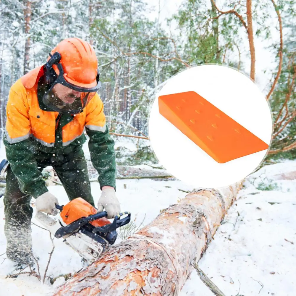 Tree-Cutting-Wedge-ABS-Angled-Spiked-Logging-Wedge-Aid-Logging-Falling-Cutting-Cleaving-Felling-Wedge-Outdoor.jpg Fa Vágás Ék Abszolút Szögletes Tüskés Fakitermelés Fatituán Csökkenés Hasító Nyáhó Kültéri Ellátás A Kerthez - Image 3