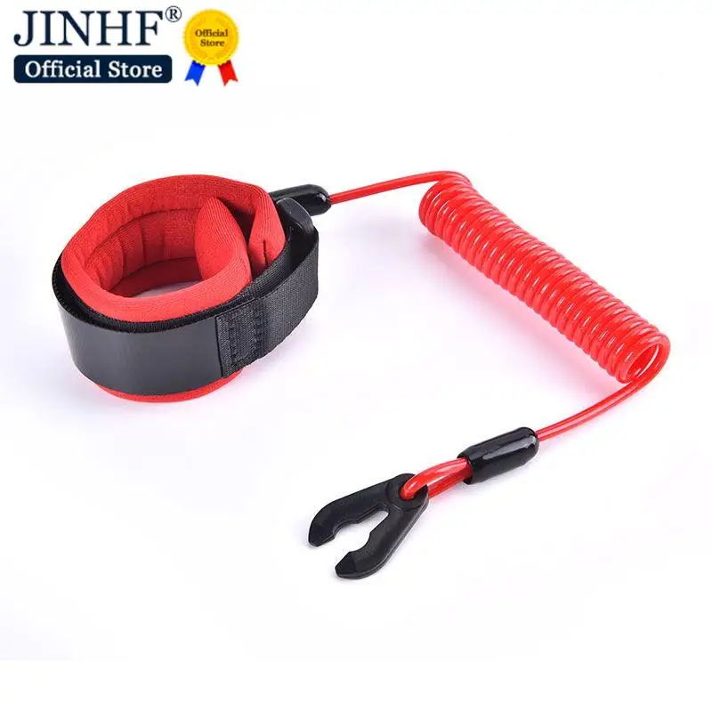 1pc Boat Outboard Engine Motor Lanyard Kill Stop Switch Safety Tether Cord Safety Lanyard Suit
