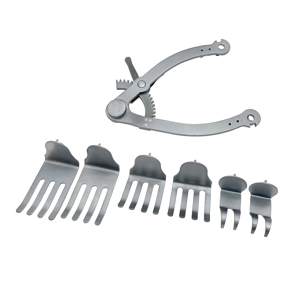 

Многофункциональный Ретрактор, разделитель для поясницы, 2 Когти, 4 когтя, Ретрактор для костей, Ортопедические Хирургические Инструменты