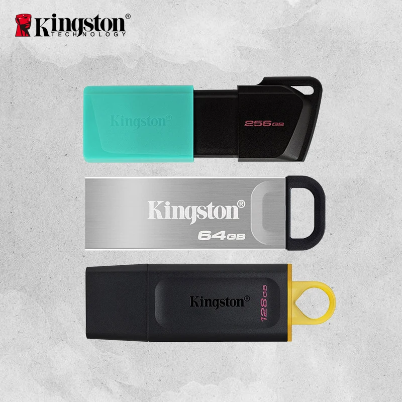 USB Flash Drive Kingston USB Pen Drive USB 3.2 PenDrives Usb memory for Computer 64GB 128GB 256GB usb stick