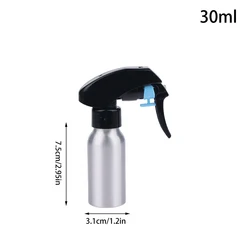 Premium Refillable Aluminum Spray Bottles - High - Quality, Corrosion - Resistant, Portable Pump Design (30ml)