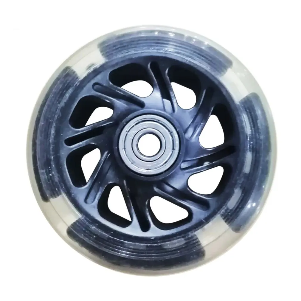 120 Millimetri Led Flash Ruota Mini O Maxi Durevole Scooter Luci Lampeggianti Posteriore Posteriore Abec-7