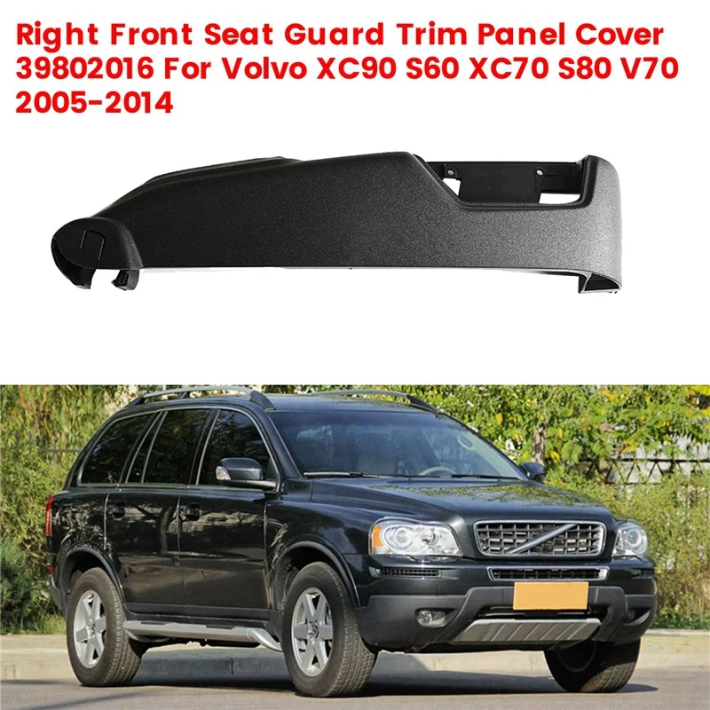 

Right Front Side Power Seat Control Cover 39802016 For Volvo XC90 S60 XC70 S80 V70 2005-2014 Seat Outer Guard Trim Panel Parts