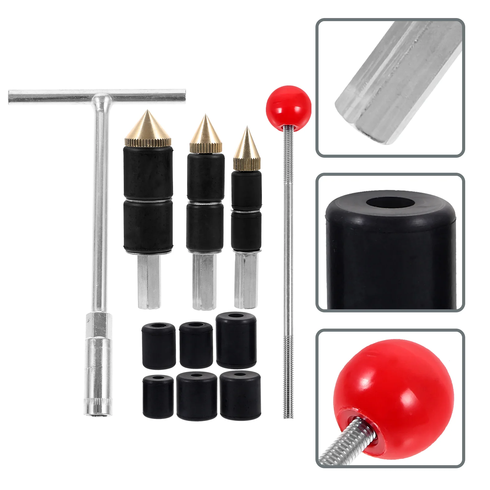 

Water Stop Tool Plumbing Tools for Needle Plumber Universal Pin and Wrench Stopper Three Piece Suit