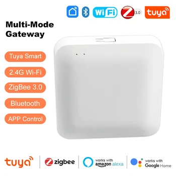 Tuya Smart ZigBee/Bluetooth Multi Mode Gateway Hub Bridge Smart Home Control Smart Life APP Remote Control For Alexa Google Home