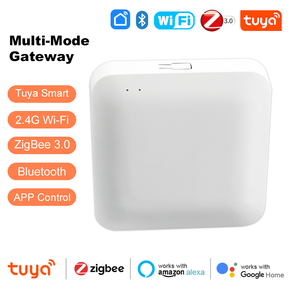 Tuya Smart ZigBee/Bluetooth Multi Mode Gateway Hub Bridge Smart Home Control Smart Life APP Remote Control For Alexa Google Home