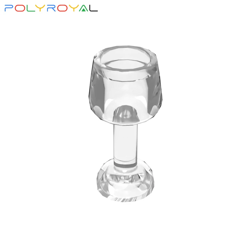 Polyroyal Bouwstenen Technicalal Onderdelen Water Cup Beker 10 Pcs Moc Compatibel Met Merken Speelgoed Voor Kinderen 33061