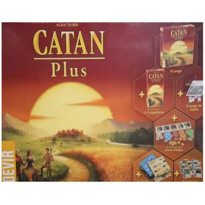 avontuur Onnodig opening Catan Plus Devir Tafel Spel|Game Room| - AliExpress