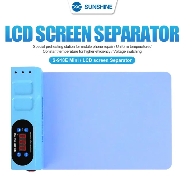 新品 iPad修理 LF-918E LCD スクリーン セパレーター Amazon.com: LF-918E Heating Pad LCD Screen Separator