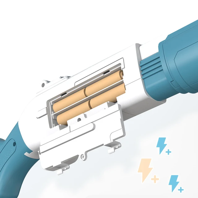 10 Holes Electric Bubble Rifle Gun Gatling Bubble Gun Machine Soap Bubbles Magic Bubble For Bathroom Outdoor Toys For Children 5