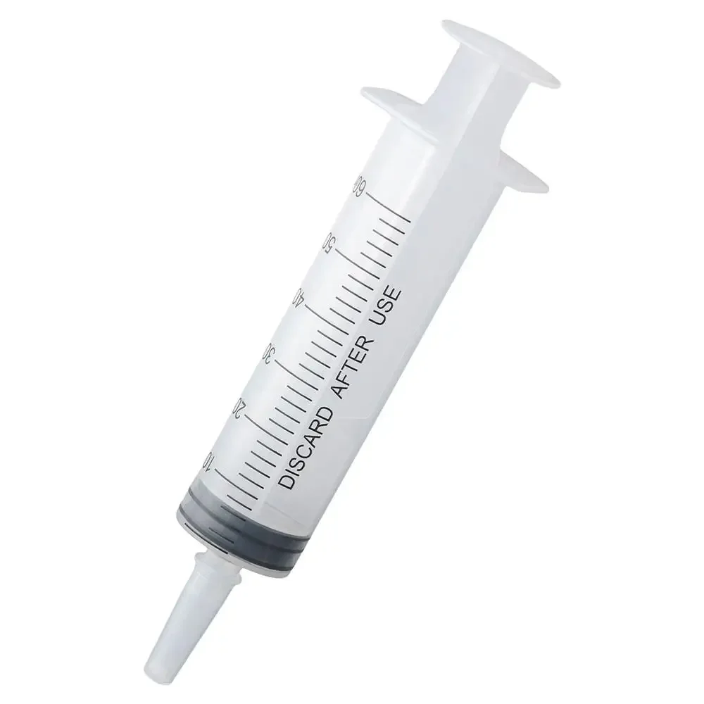 Plastic Syringes Pump 4 Pack Capacity Syringe , 20ml 60ml Large Syringe Measuring Syringe Tools Dispensing Multiple Uses