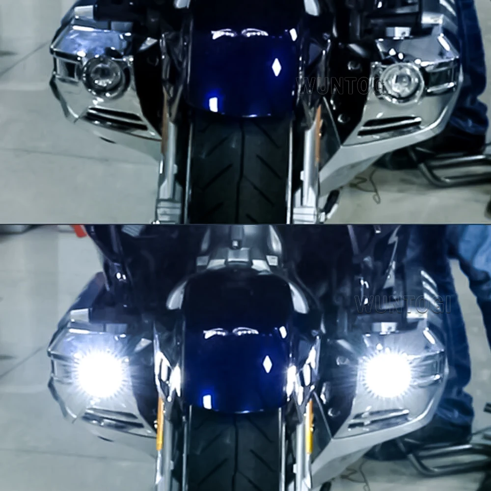 혼다 Goldwing1800 투어 DCT GL 1800 오토바이 LED 안개등 부착 키트 골드 윙 1800 2018+ 보조 램프 스포트라이트