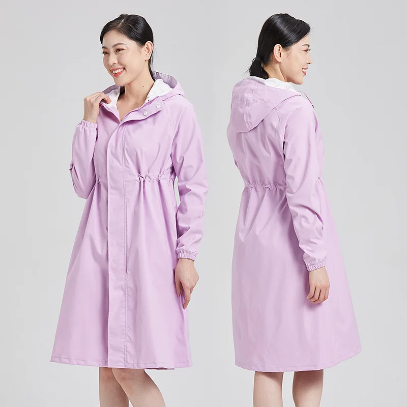Rain Coat Women Lightweight Waterproof Windbreak Rain Jacket Poncho