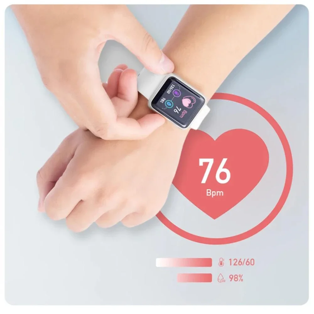 Men's and Women's Smart Watches 1.44-inch Screen Bracelet Health Monitoring Multi functional Alarm Smart Watch Style