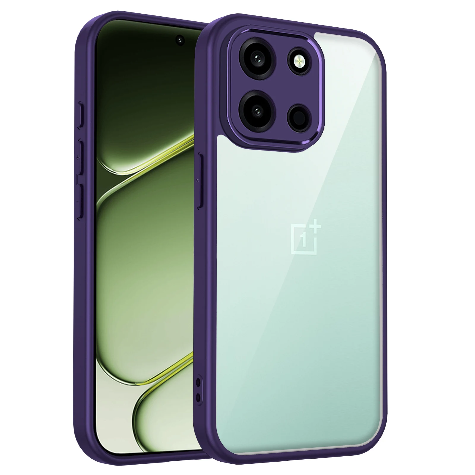 Enhanced Shockproof Silicone Bumper Clear Matte Phone Case with Air Cushion Technology