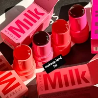 In Stock Milk Makeup New Blush Stick Cooling Water Jelly Jelly Blush Stick Lip Balm 2 in 1 Multi-color Makeup 1