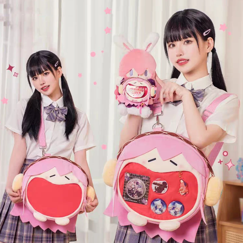 Originale Bemoe Hatsune Miku Uwa Casio Kito Meiko Borsa A Tracolla Vocaloid Virtual Singer Anime Figure Plushie Doll School Bag Gift