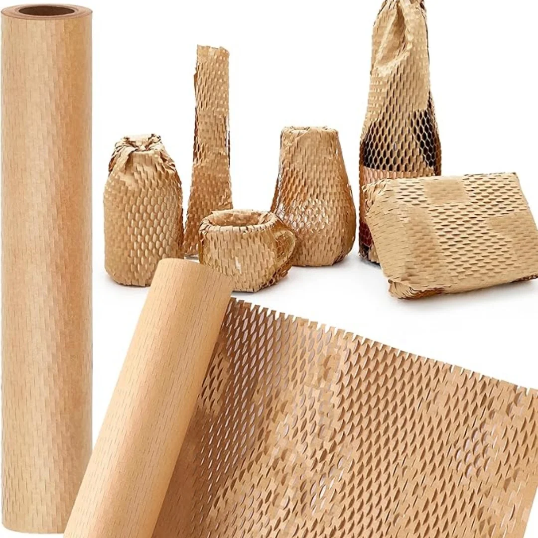 30cm 친환경 허니콤 보호 포장지 쿠션 라이닝 필재 (운송, 이사, 꽃, 선물 및 유리 용기 포장용)