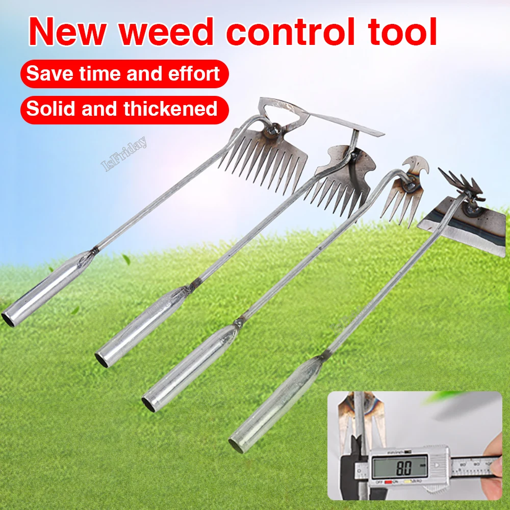 New Weeding Artifact Uprooting Weeding Tool Multifunctional Shovel Pulling Weeds Hoes Agricultural Tools Rakes for Garden Yard 2