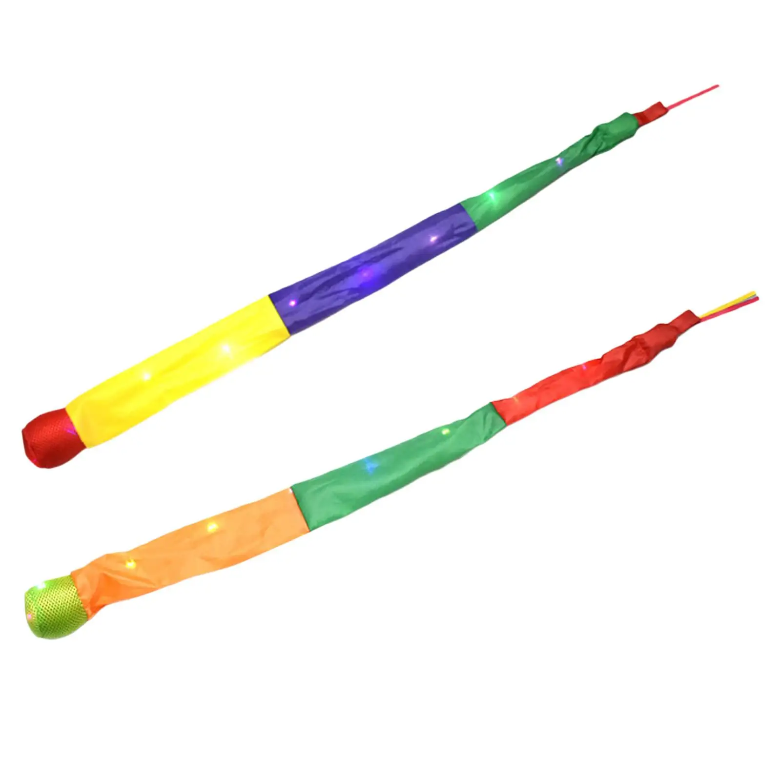 

Rainbow Ball with Tail Educational Soft Toy Boys Girls Gifts 96x5cm Sensory Training for Park Beach Patio Kindergarten Lawn