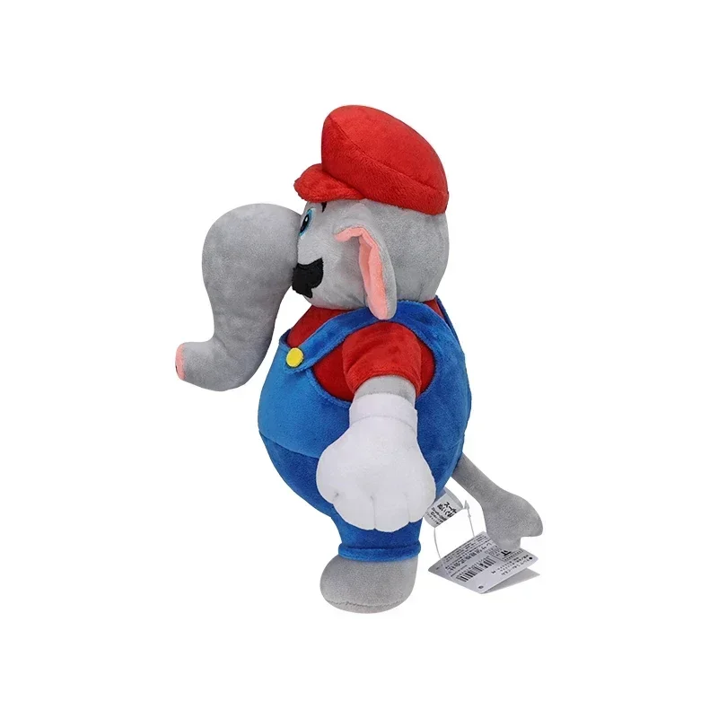 New Mario Bros Plush Elephant 2 Styles Mario Elephant Luigi Stuffed Animal Doll Plushie Kids Gifts For Children Birthday