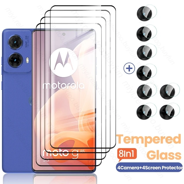 Moto G 2024 Screen Protector 2/4PCS Curved Glass For Motorola Moto