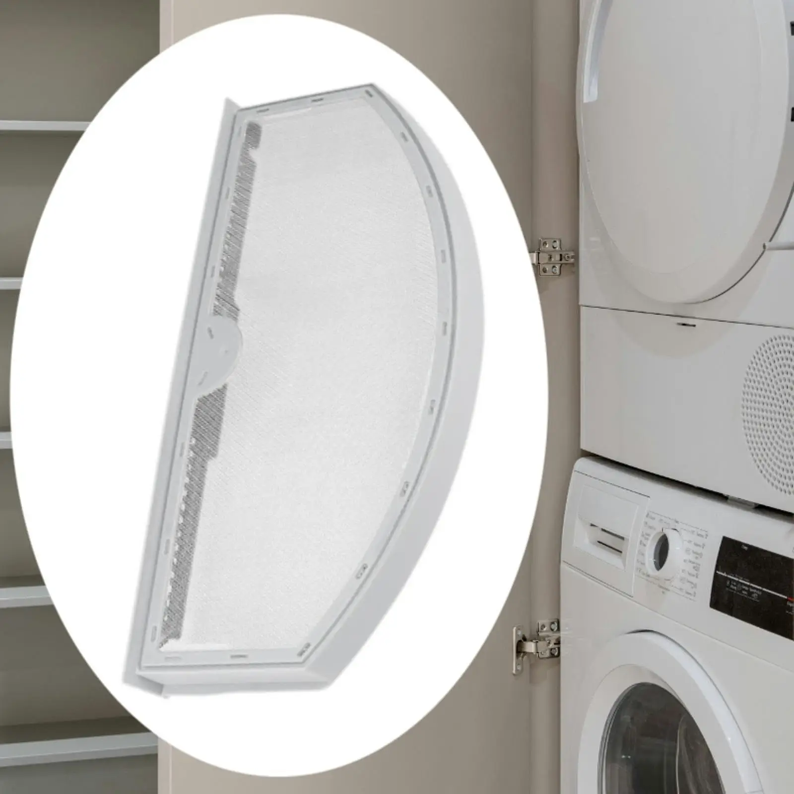 Dryer Lint Filter Filter Replacement Portable Part Easy to Intall Screen Accessories, for WE03x23881 GE Dryer PS11763056