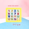 3D Slide Puzzle Plastic Digital Numbers Learning Educational Toys for Children Jigsaw Puzzle Game Kids Toys Birthday Gifts 7*7cm 6