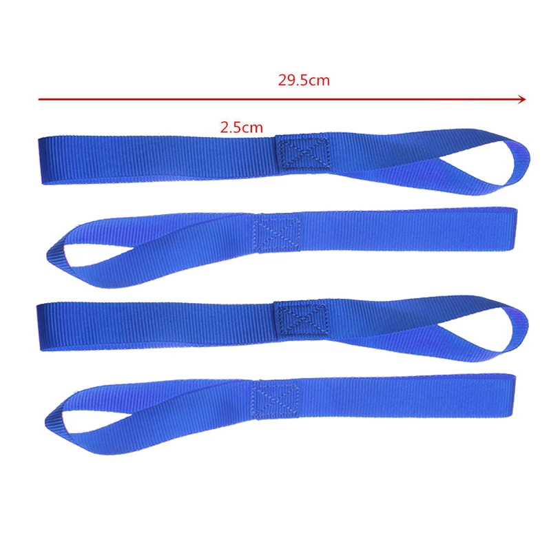 25mm Pull Ring Webbing Car Motorcycle Bicycle Lashing Rope Cargo Fixed Belt Auxiliary Tension Belt