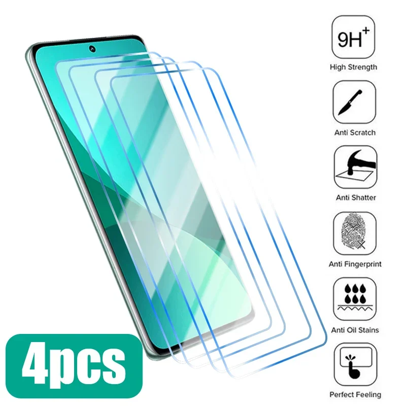 

4PCS Screen Protector for Xiaomi Mi 12 11 9 8 10T A2 Lite 5G NE Tempered Glass for Xiaomi 12T 11T 10T Pro 5G 9T 11i A3 Glass