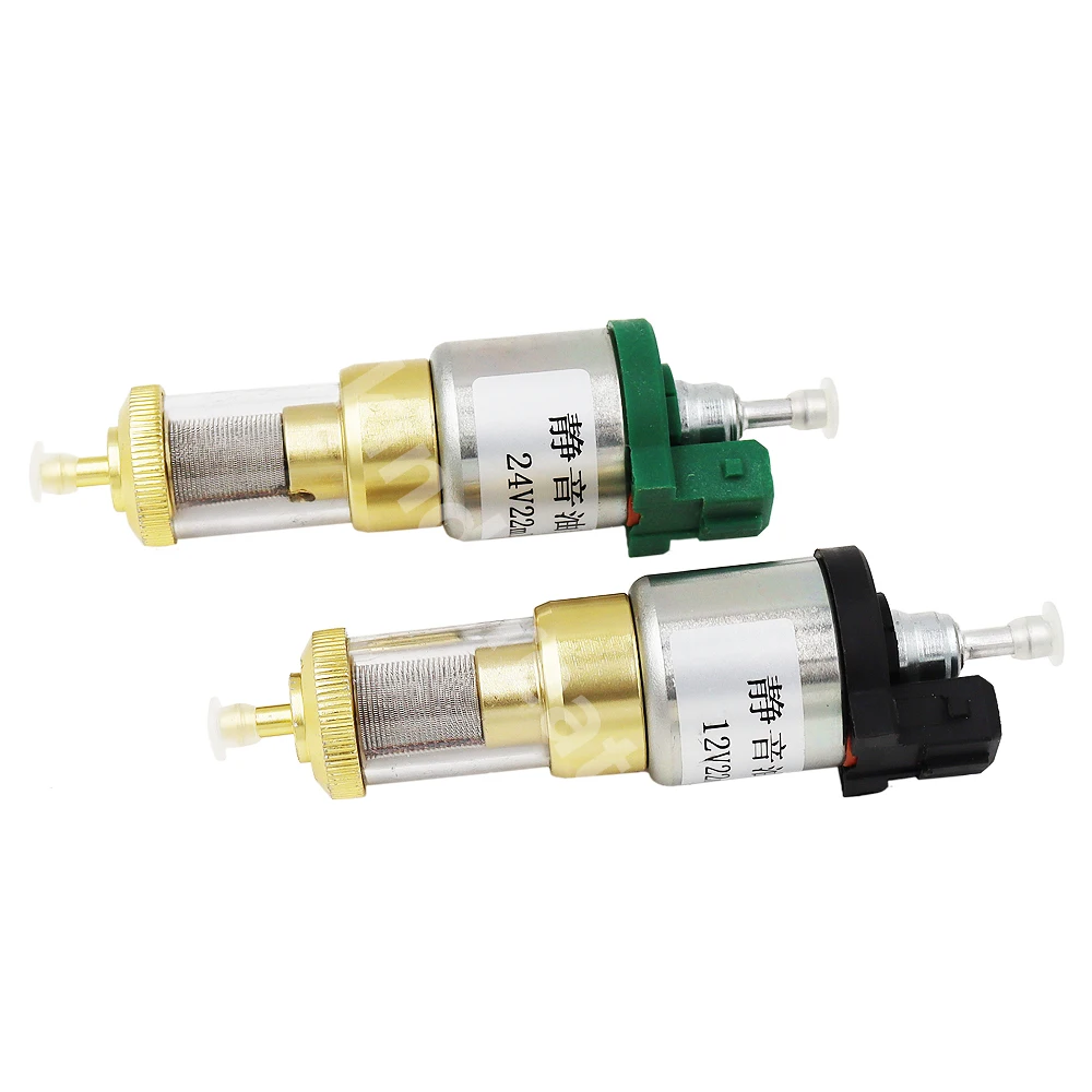 Car Upgrade Ultra-low Noise Heater Fuel Pump 12V/24V Webasto/Chinese brand heater Air Diesel Parking Oil Pump 16/22/28/65ml fuel pump diesel oil pump