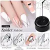 BORN PRETTY Spider Wire Gel Nail Polish 5ml Flower Drawing Painting Gel Creative Point To Line Nail Art Gel Polish Varnish 6