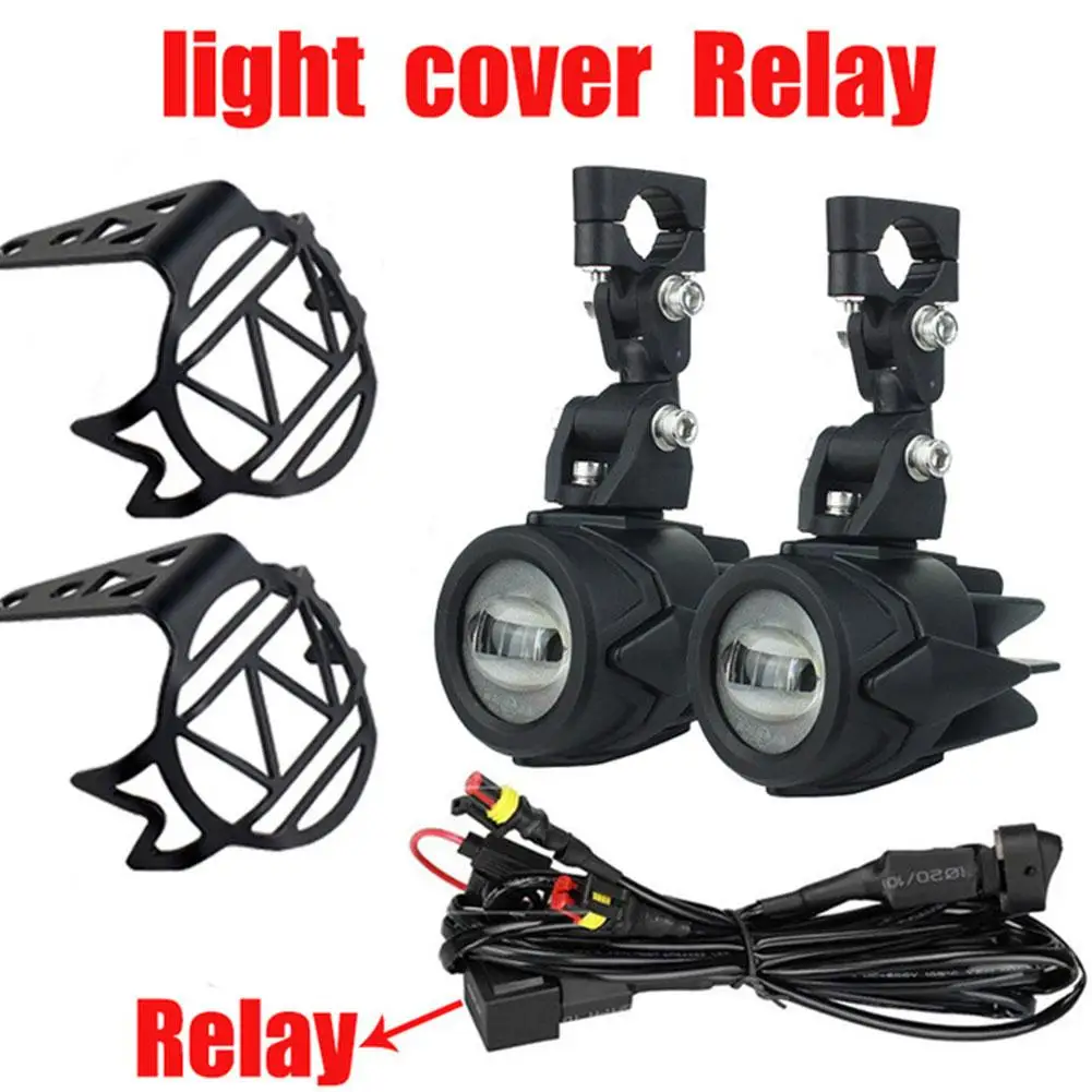 

Auxiliary Lights For Motorcycle 40W 6000K Spot Driving Fog Lamps For BMW F800GS F700GS F650 K1600 R1200GS D9C2