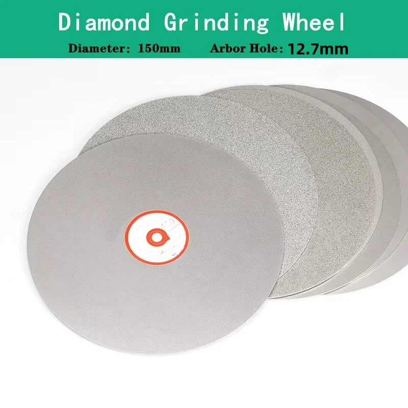 150mm Diamant Schleifen Rad Schleifen Für Wolfram Stahl Fräser Werkzeug Spitzer Grinder Polieren Maschine Schneiden