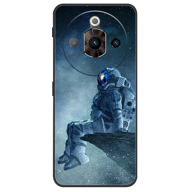 ZTE Nubia Focus Pro Black Silicone TPU Soft Phone Cover - Protective Back Shells