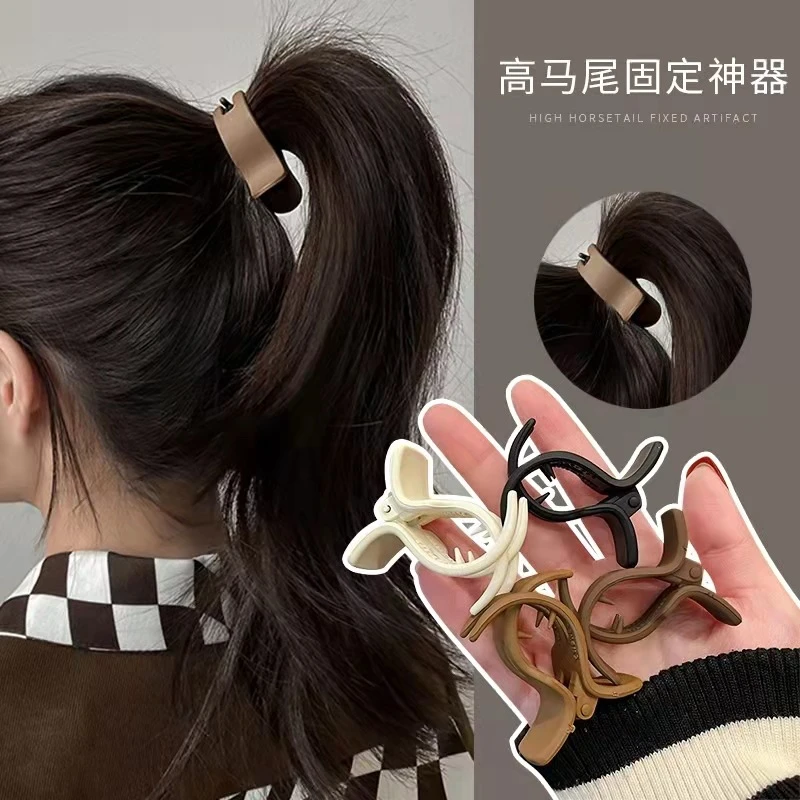 Hair Claws Women Korea Style | Hairpin Back Head Plate | Korean Shark Hair  Clips - Hair Claw - Aliexpress