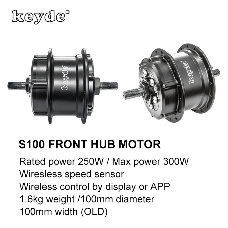 Фото Комплект для переоборудования переднего электровелосипеда Keyde S100, набор моторов bicicleta electrica 250 Вт, 36 В, маленький размер №2