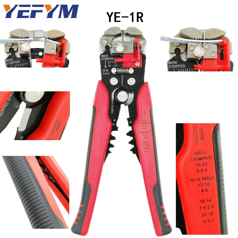 MC2.5/4/6 Crimping pliers for 2.5/4/6mm2 14-10AWG LY-2546B for solar male female kit YE-1R wire stripping cutting tools 6
