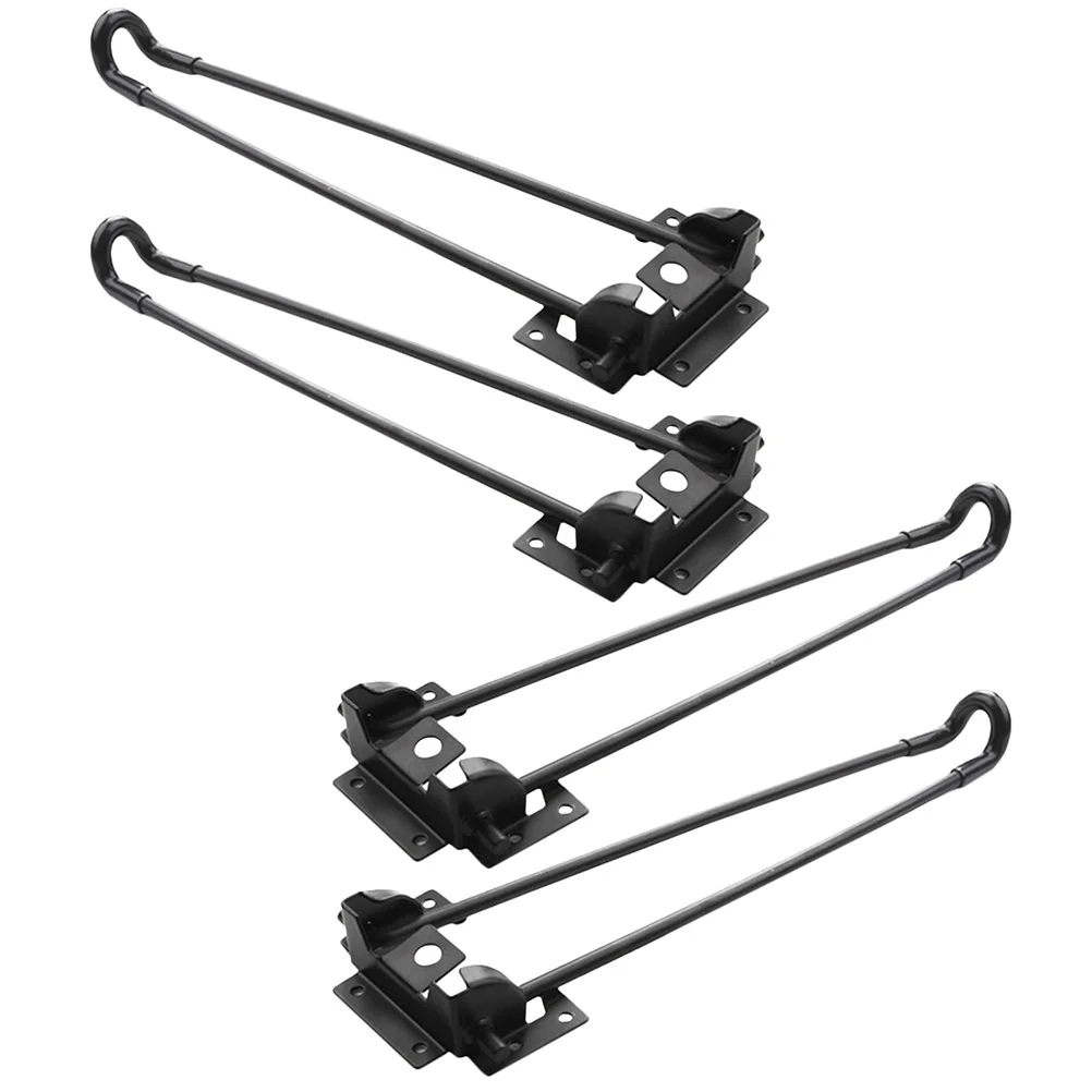 

4 Pc Folding Table Legs Rv Hairpin Desk Furniture Laptop Stand for Metal Computer Drop Leaf