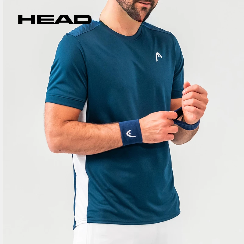 Head tennis t-shirt clothing men male short sleeve sport SLICE T-Shirt sportswear fitness