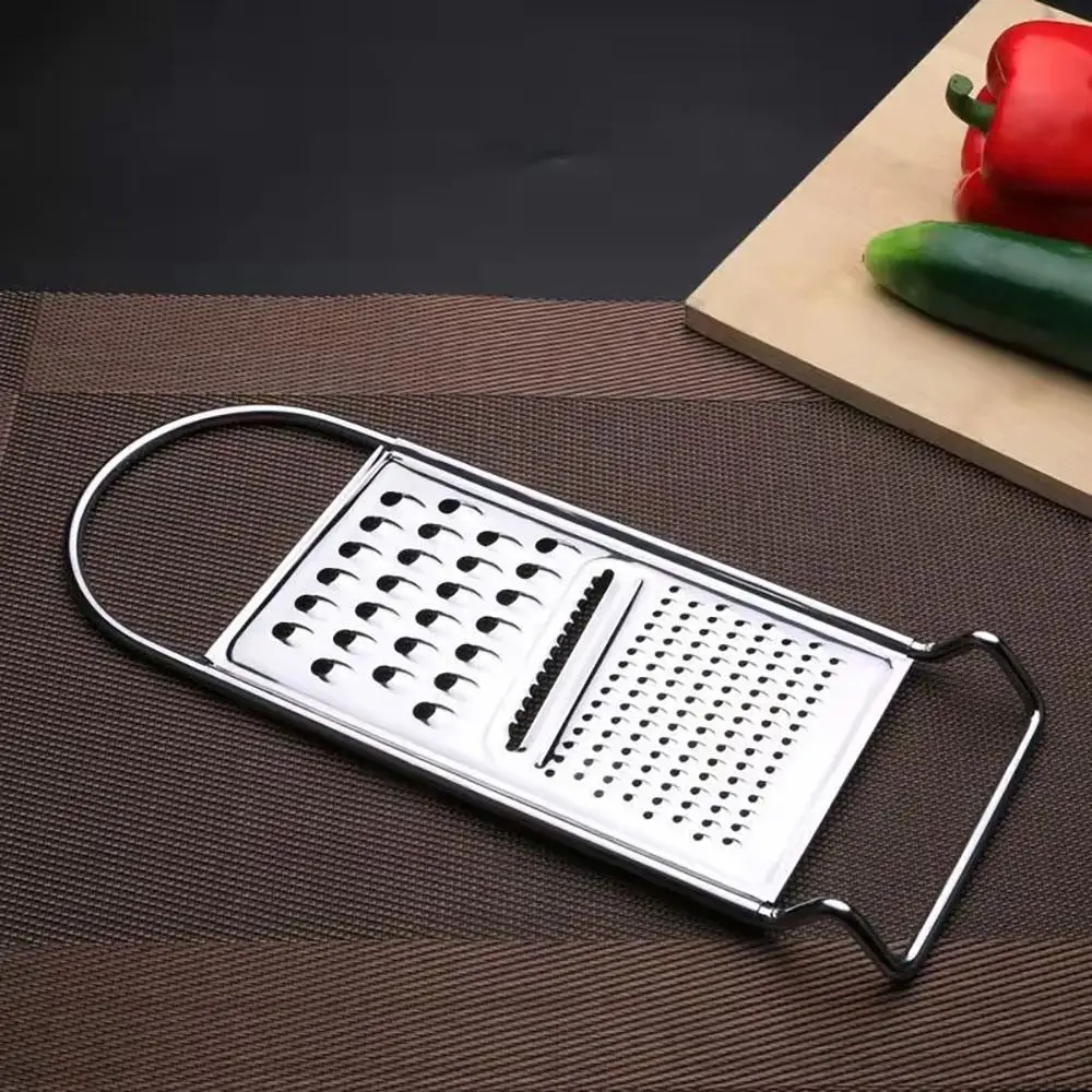 

Strong Vegetable Cutter New Silver Stainless Steel Household Wire Planer Durable Multifunctional Grater Kitchen