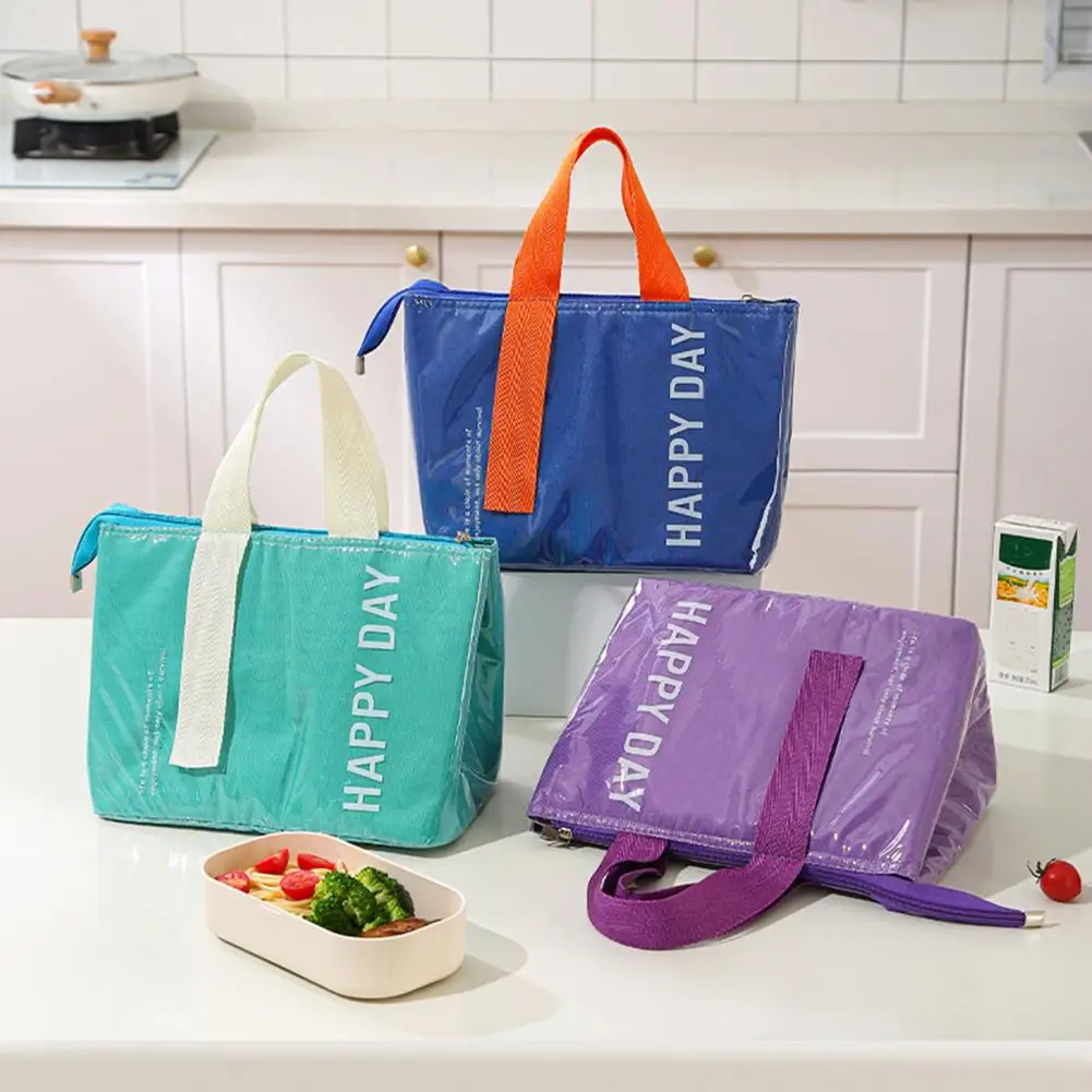 

Students Lunch Bag Thickened Leakproof Lunch Bag Large Capacity Portable Thermal Insulation for Children's School Bento Picnic