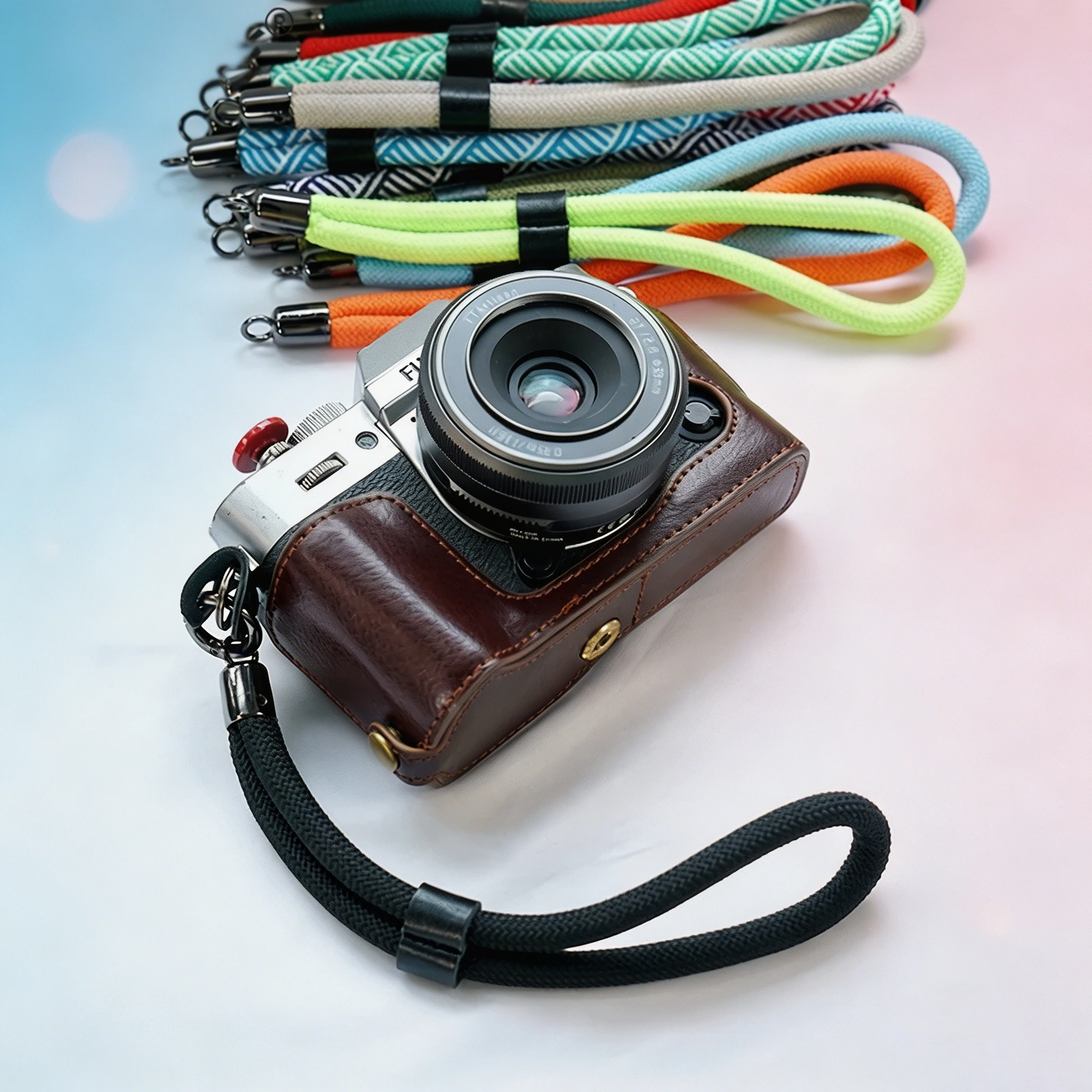 2026 핫 퀵 릴리스 카메라 손목 스트랩 나일론 핸드 로프 (고프로, 니콘 DSLR, 미러리스, SLR 카메라 액세서리용)