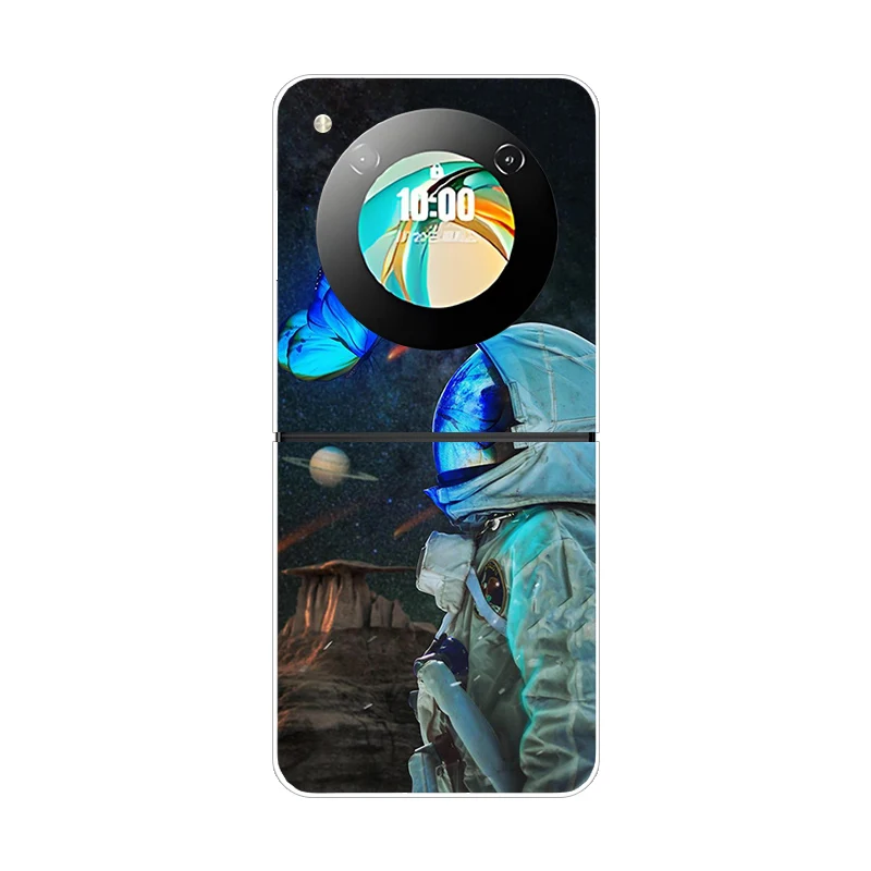 Stylish Animal Pattern Protective Transparent Phone Case - Hard Shell Cover