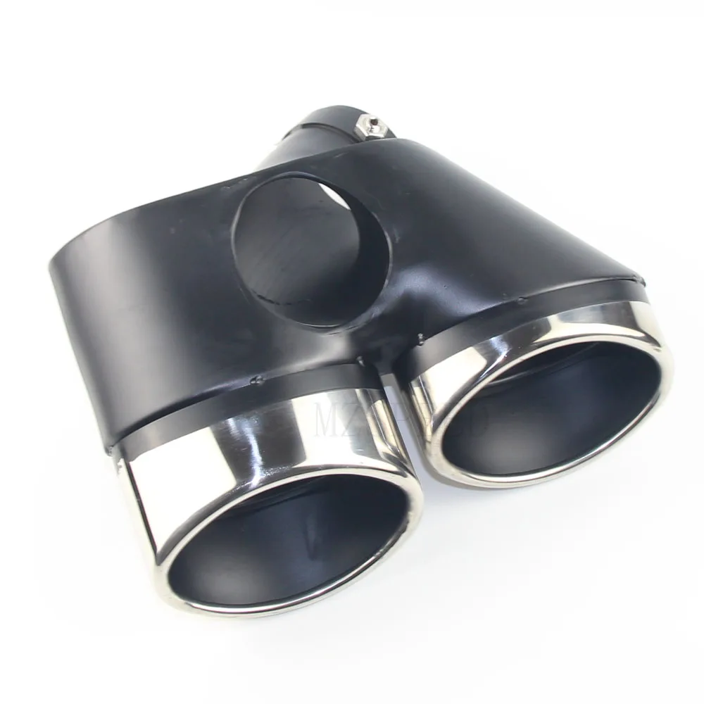 Car accessories Stainless steel exhaust pipe tail throat bilateral four-out muffler suitable for Mercedes-Benz W211 E260 E240