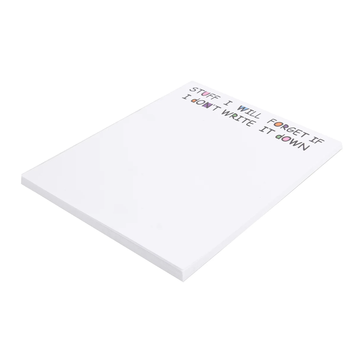 재미있는 스티커 메모, 할 일 목록 메모장, 재미있는 문구, 사무용품, 노트북 라벨, 책상 스티커 메모, 50 페이지