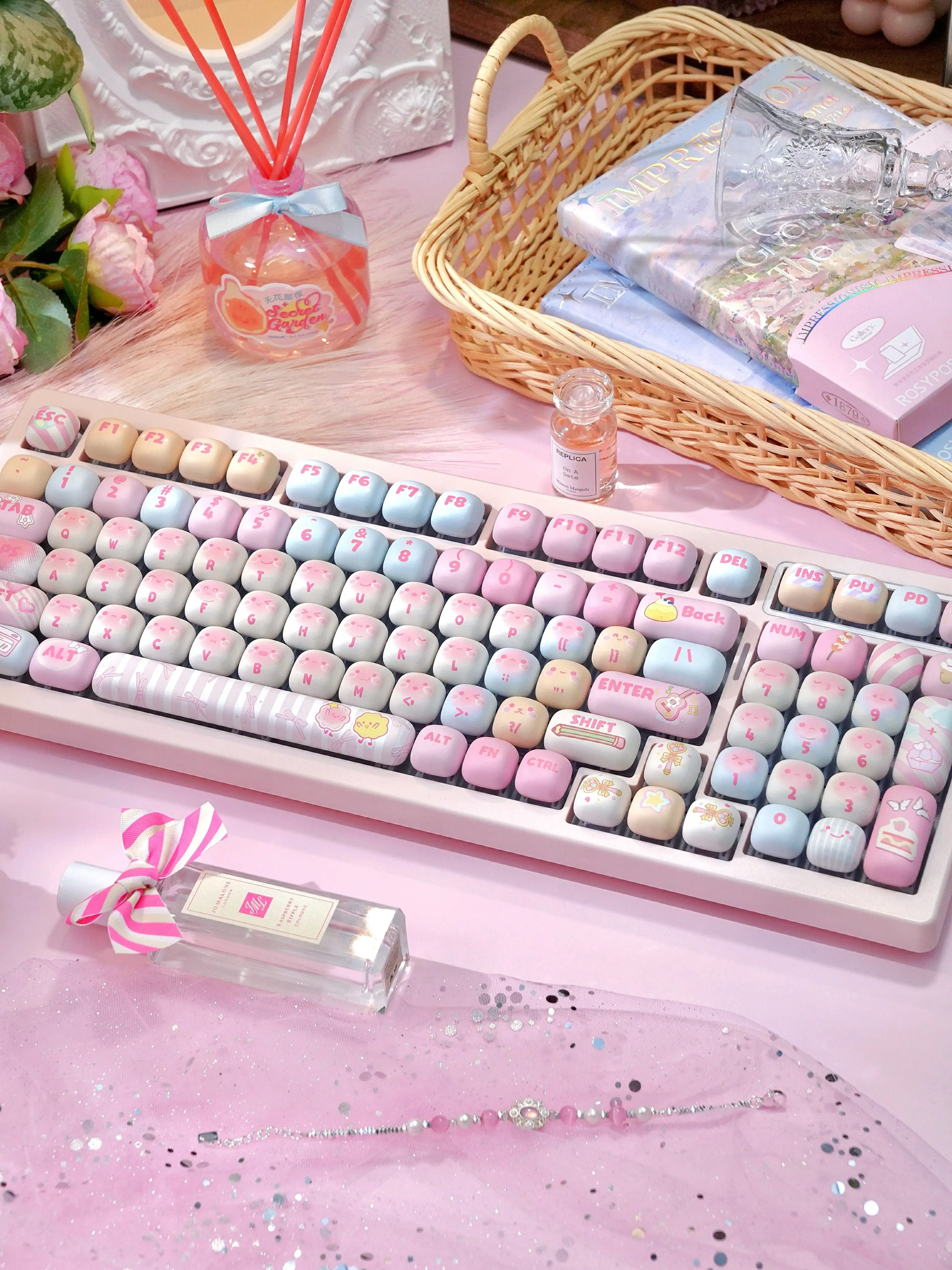 mechanical keyboard keycap replacement set MOG profile