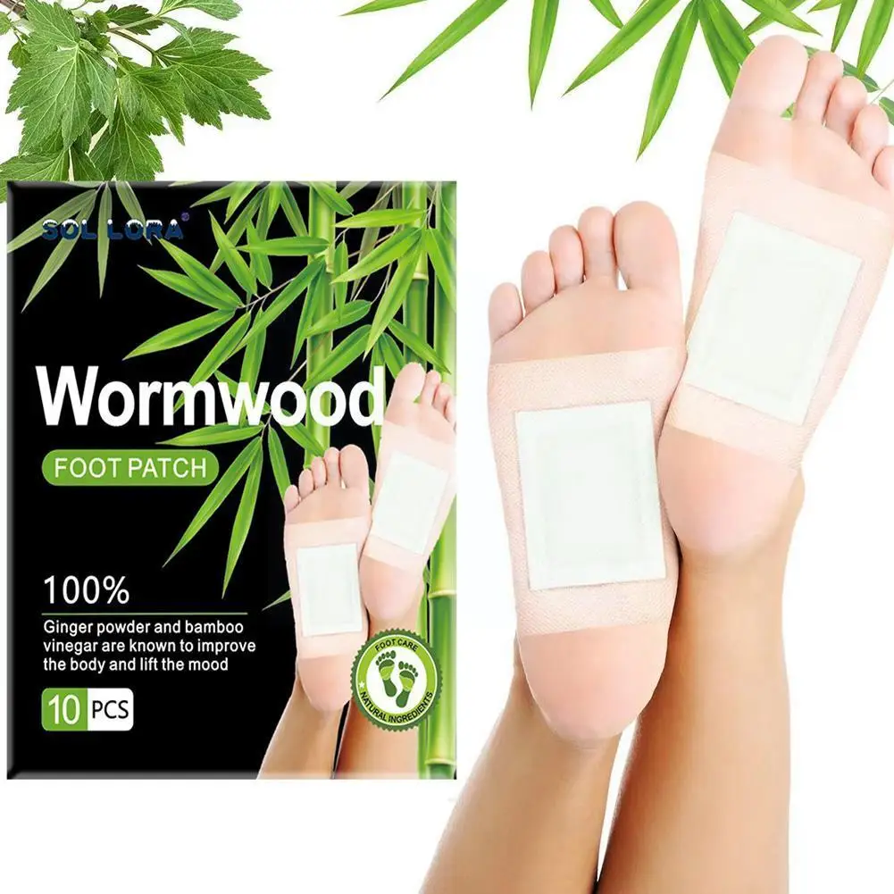 Detoxifying Foot Pads Bamboo Foot Relief Patch Pads Stress Feet Relieve Sleep Pad Improve Body Cleansing Toxins Deep Foot R W4W6